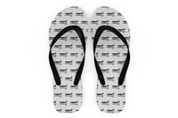 Thumbnail for Airbus A320 Printed Designed Slippers (Flip Flops)