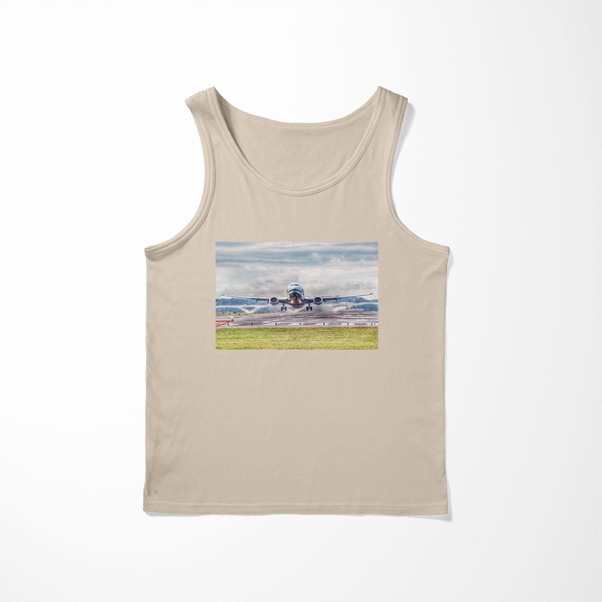 Departing Boeing 737 Designed Tank Tops