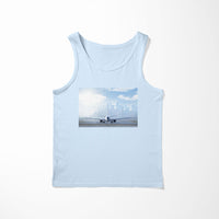 Thumbnail for Boeing 737 & City View Behind Designed Tank Tops