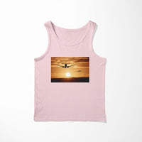 Thumbnail for Two Aeroplanes During Sunset Designed Tank Tops