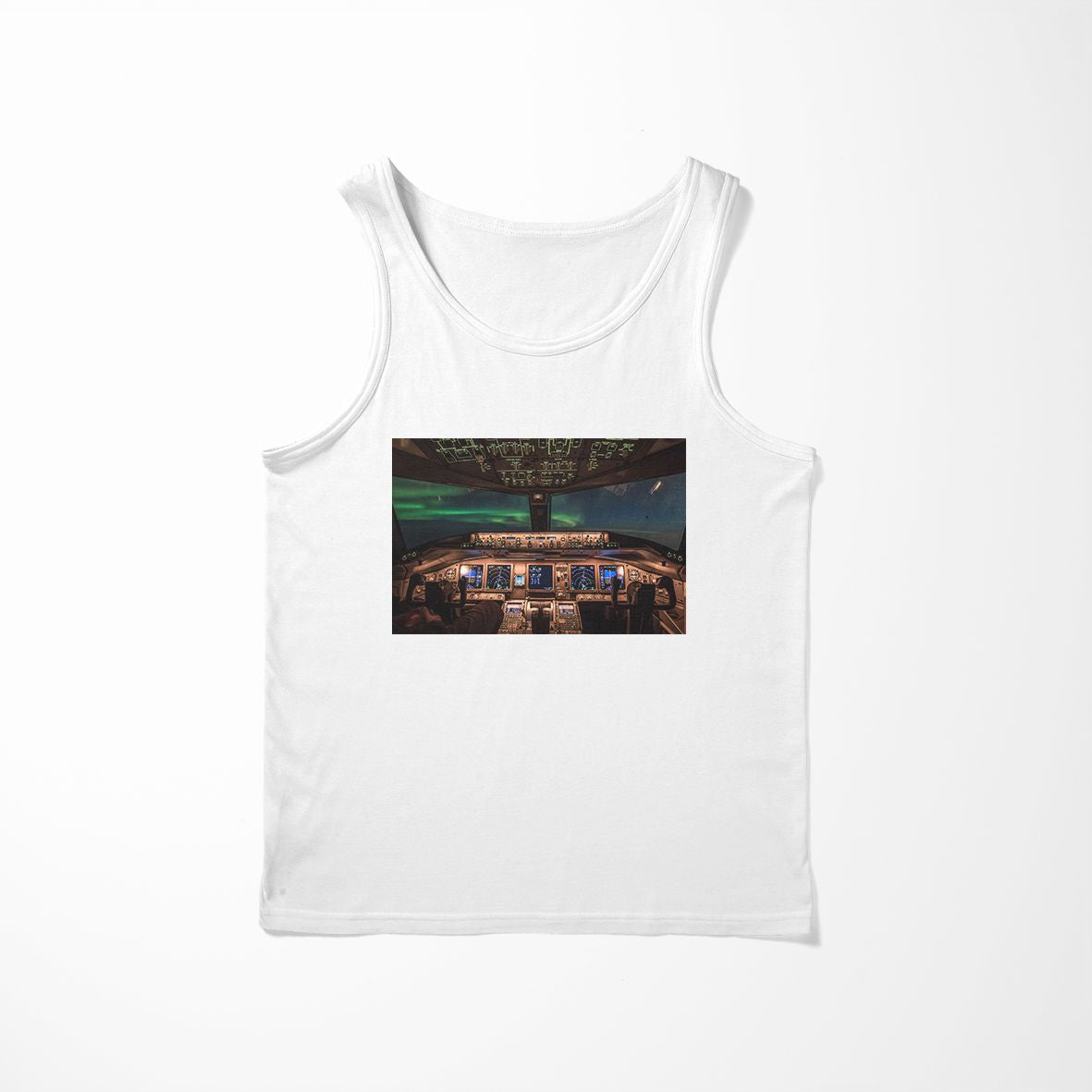 Boeing 777 Cockpit Dreamliner Designed Tank Tops