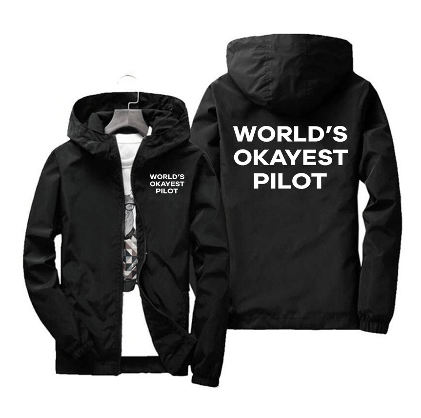 World's Okayest Pilot Designed Windbreaker Jackets