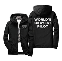 Thumbnail for World's Okayest Pilot Designed Windbreaker Jackets