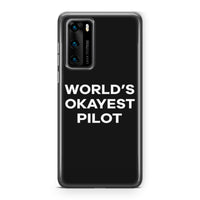 Thumbnail for World's Okayest Pilot Designed Huawei Cases