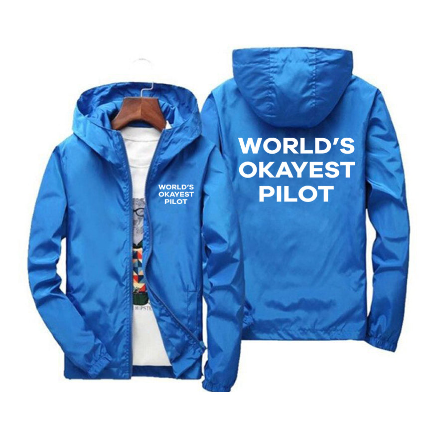 World's Okayest Pilot Designed Windbreaker Jackets