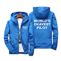 Thumbnail for World's Okayest Pilot Designed Windbreaker Jackets