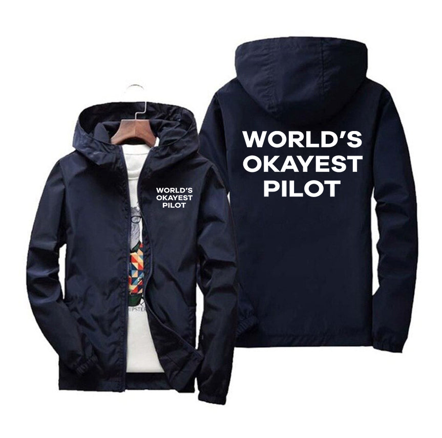 World's Okayest Pilot Designed Windbreaker Jackets