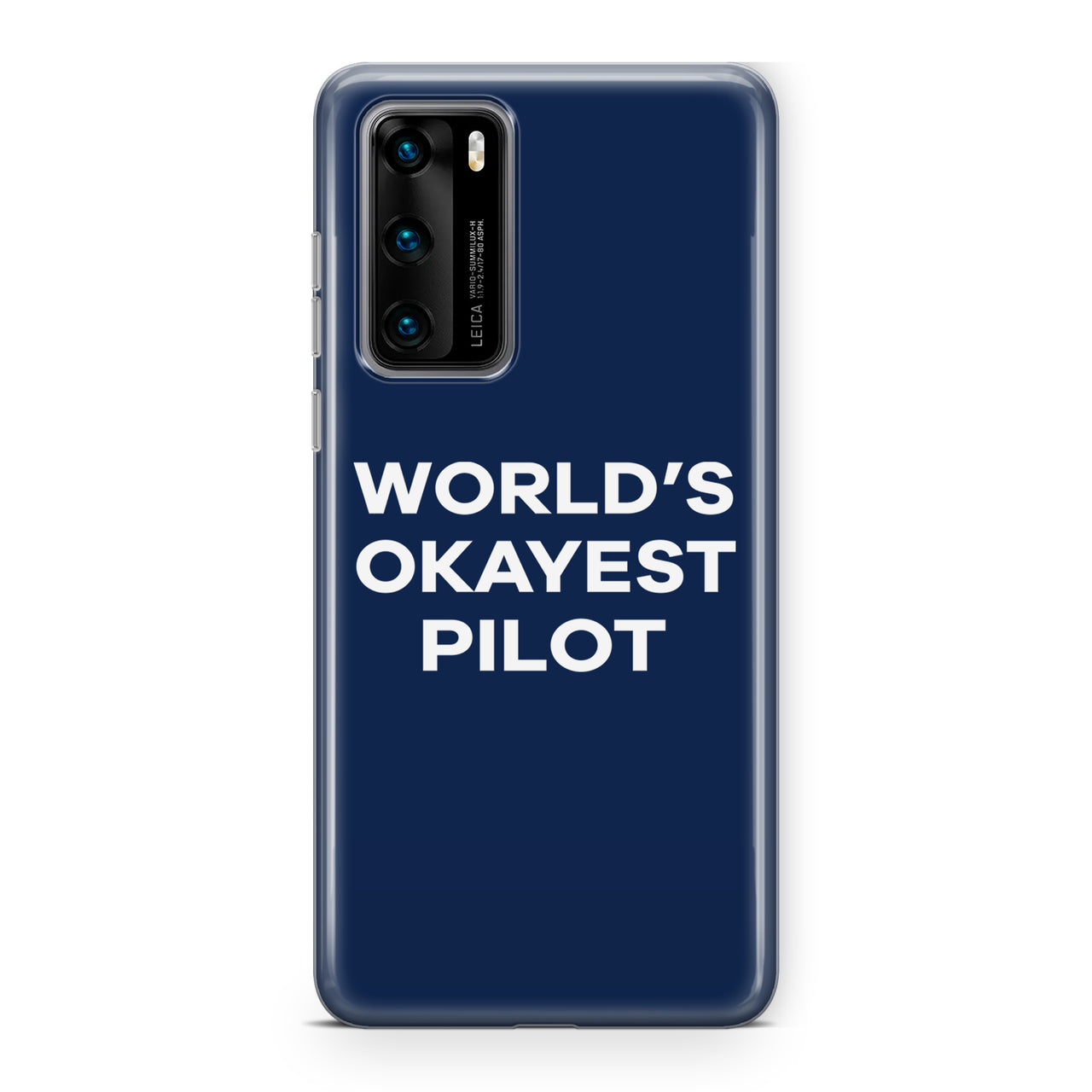 World's Okayest Pilot Designed Huawei Cases