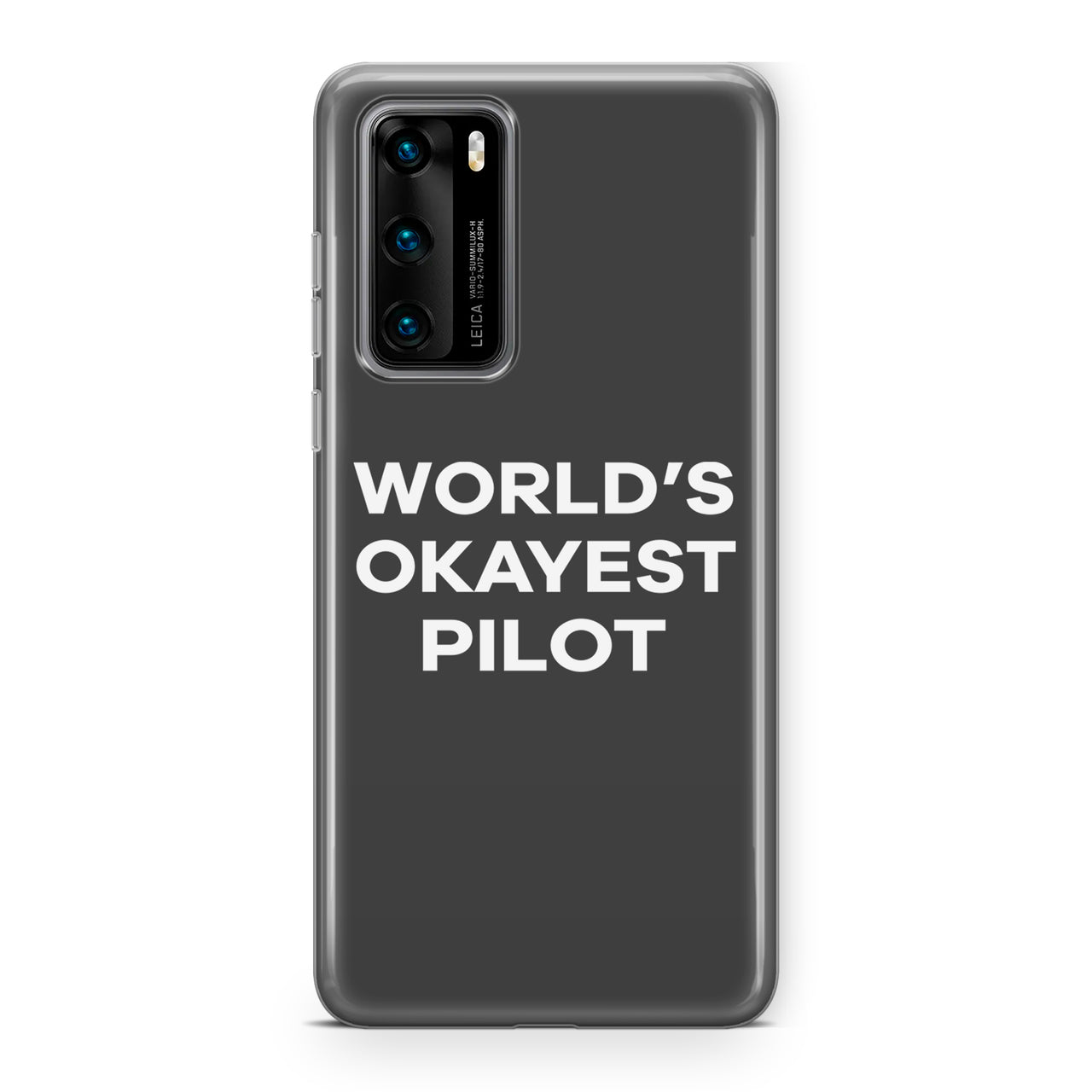 World's Okayest Pilot Designed Huawei Cases