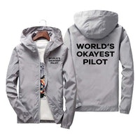 Thumbnail for World's Okayest Pilot Designed Windbreaker Jackets