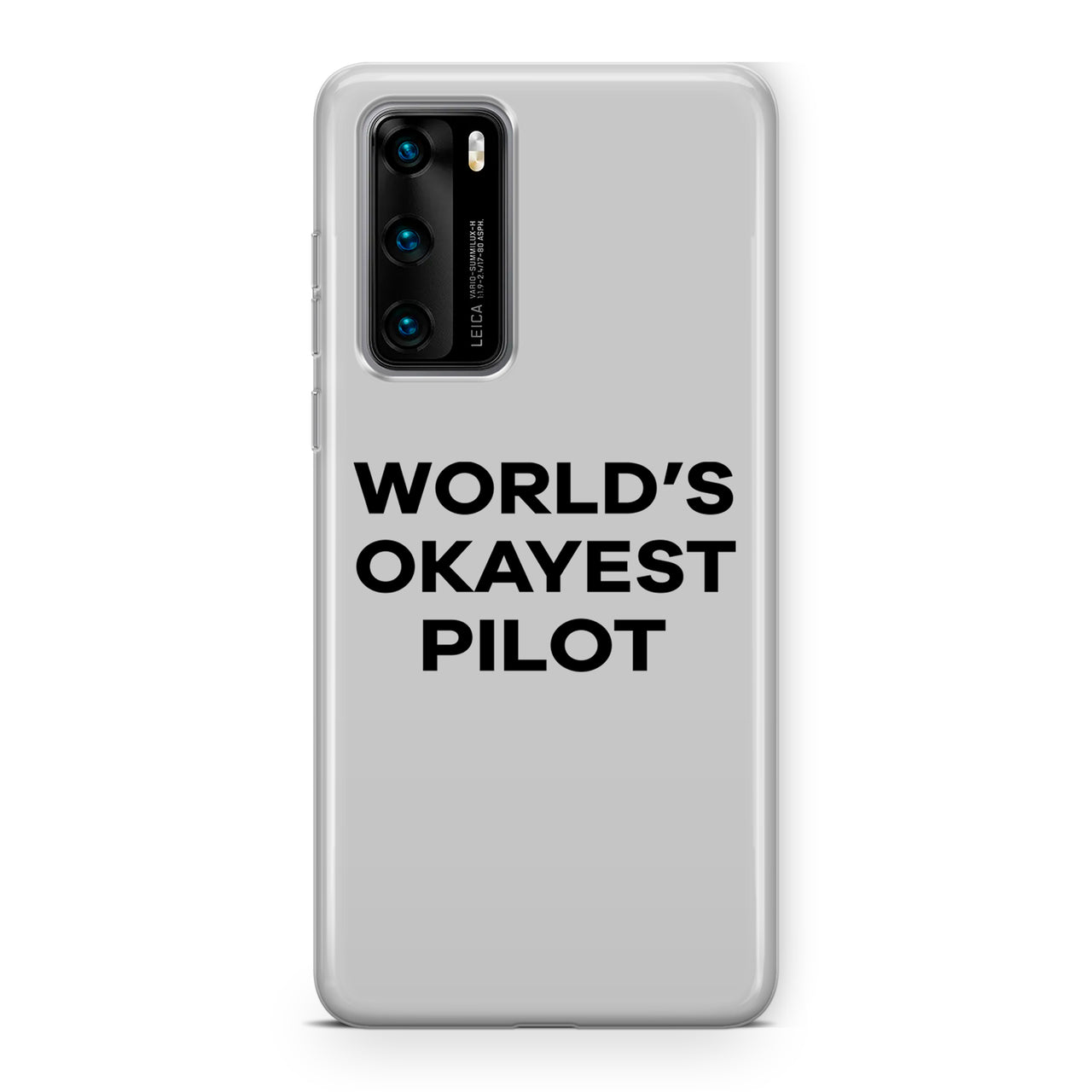 World's Okayest Pilot Designed Huawei Cases