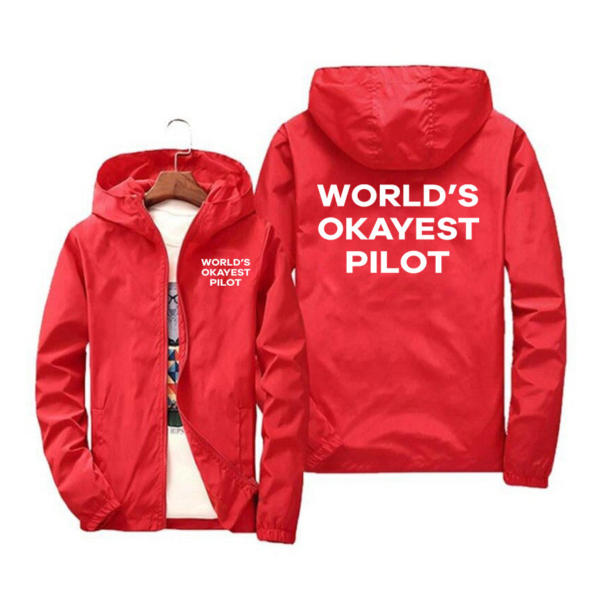 World's Okayest Pilot Designed Windbreaker Jackets