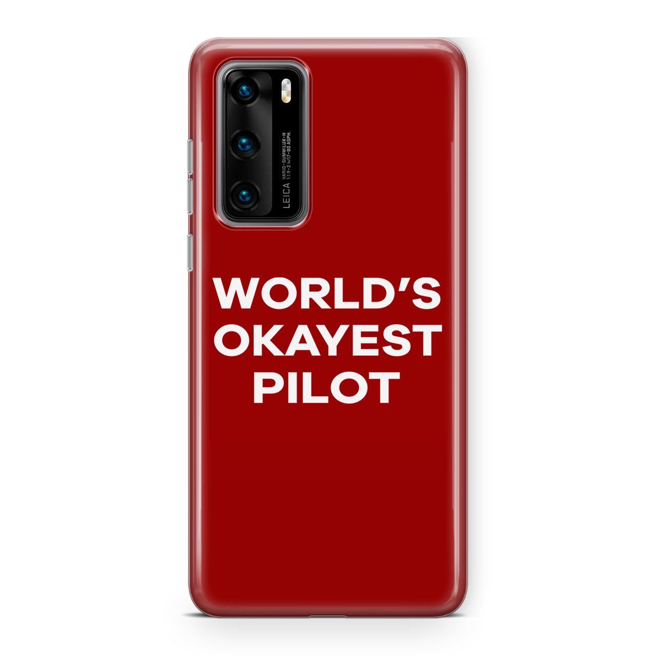 World's Okayest Pilot Designed Huawei Cases