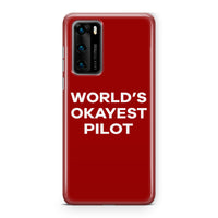 Thumbnail for World's Okayest Pilot Designed Huawei Cases