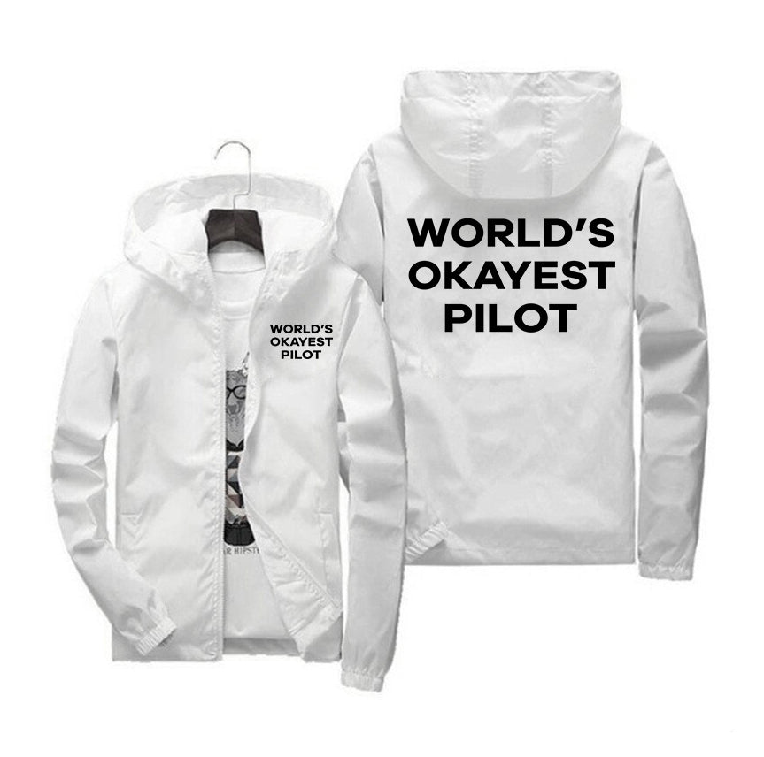 World's Okayest Pilot Designed Windbreaker Jackets