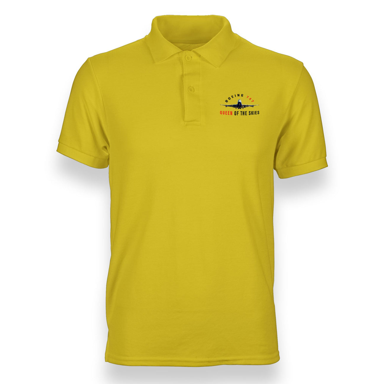 Boeing 747 Queen of the Skies Designed "WOMEN" Polo T-Shirts