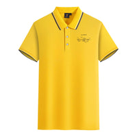 Thumbnail for How Planes Fly Designed Stylish Polo T-Shirts