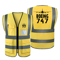 Thumbnail for Boeing 747 & Plane Designed Reflective Vests