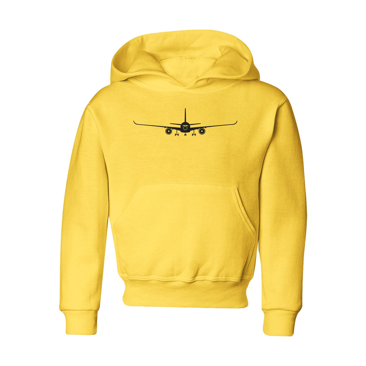 Airbus A350 Silhouette Designed "CHILDREN" Hoodies