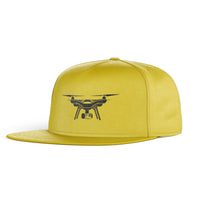 Thumbnail for Drone Silhouette Designed Snapback Caps & Hats