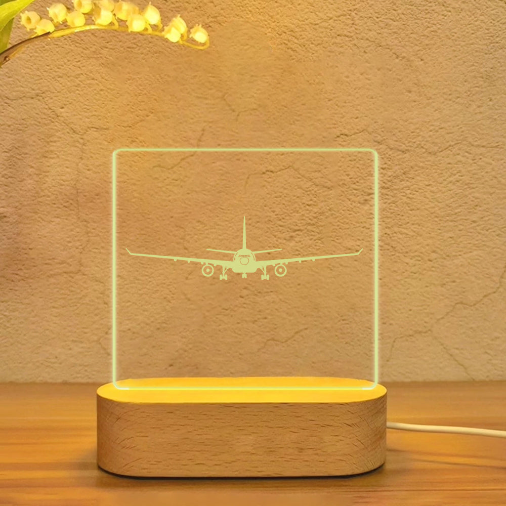 Airbus A330 Silhouette Designed Night Lamp