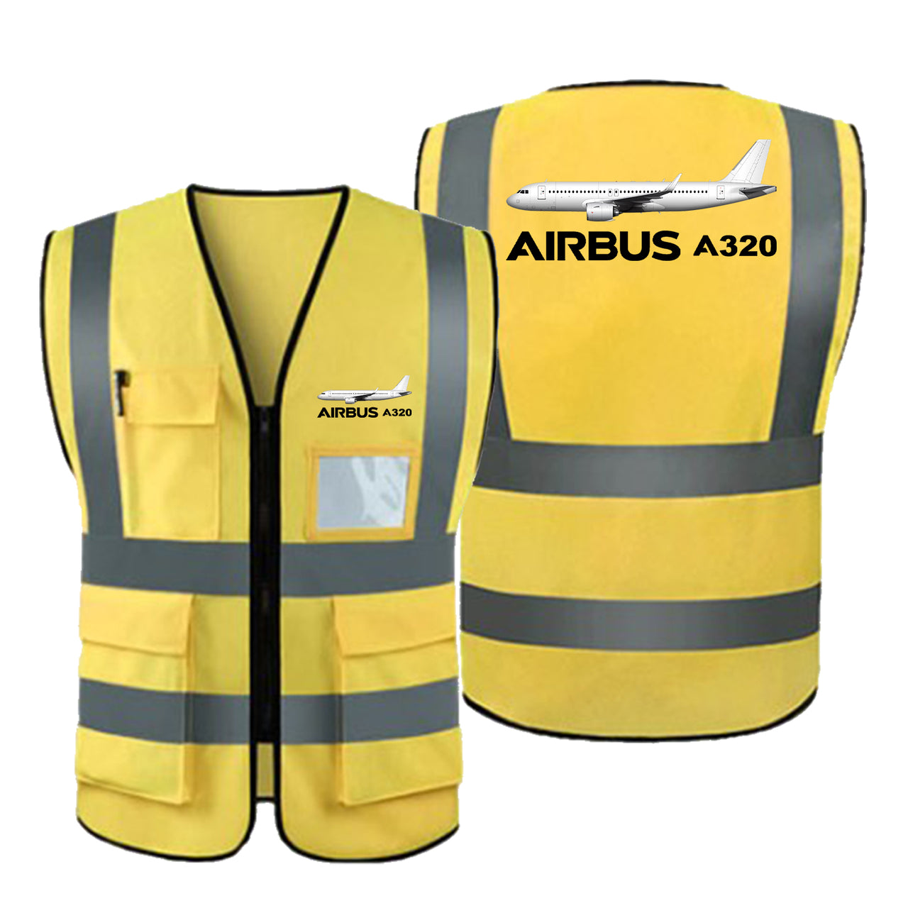 The Airbus A320 Designed Reflective Vests