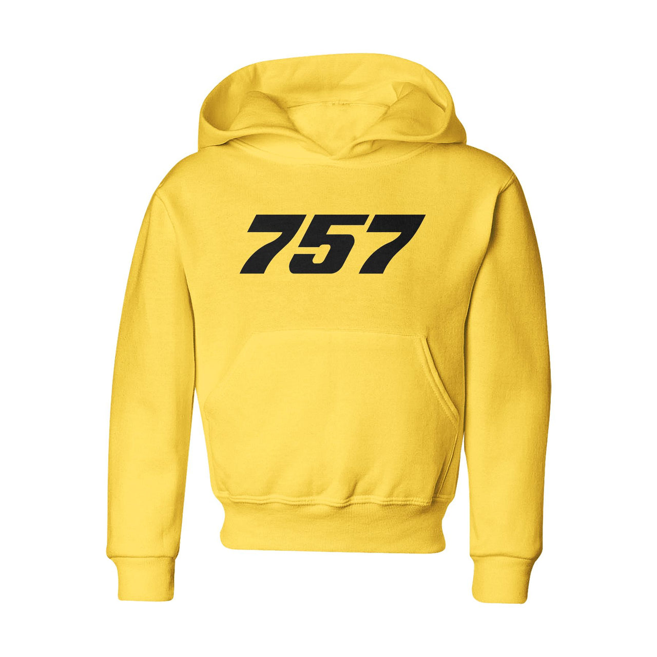 757 Flat Text Designed "CHILDREN" Hoodies