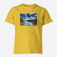 Thumbnail for Amazing Scenary & Sea Planes Designed Children T-Shirts