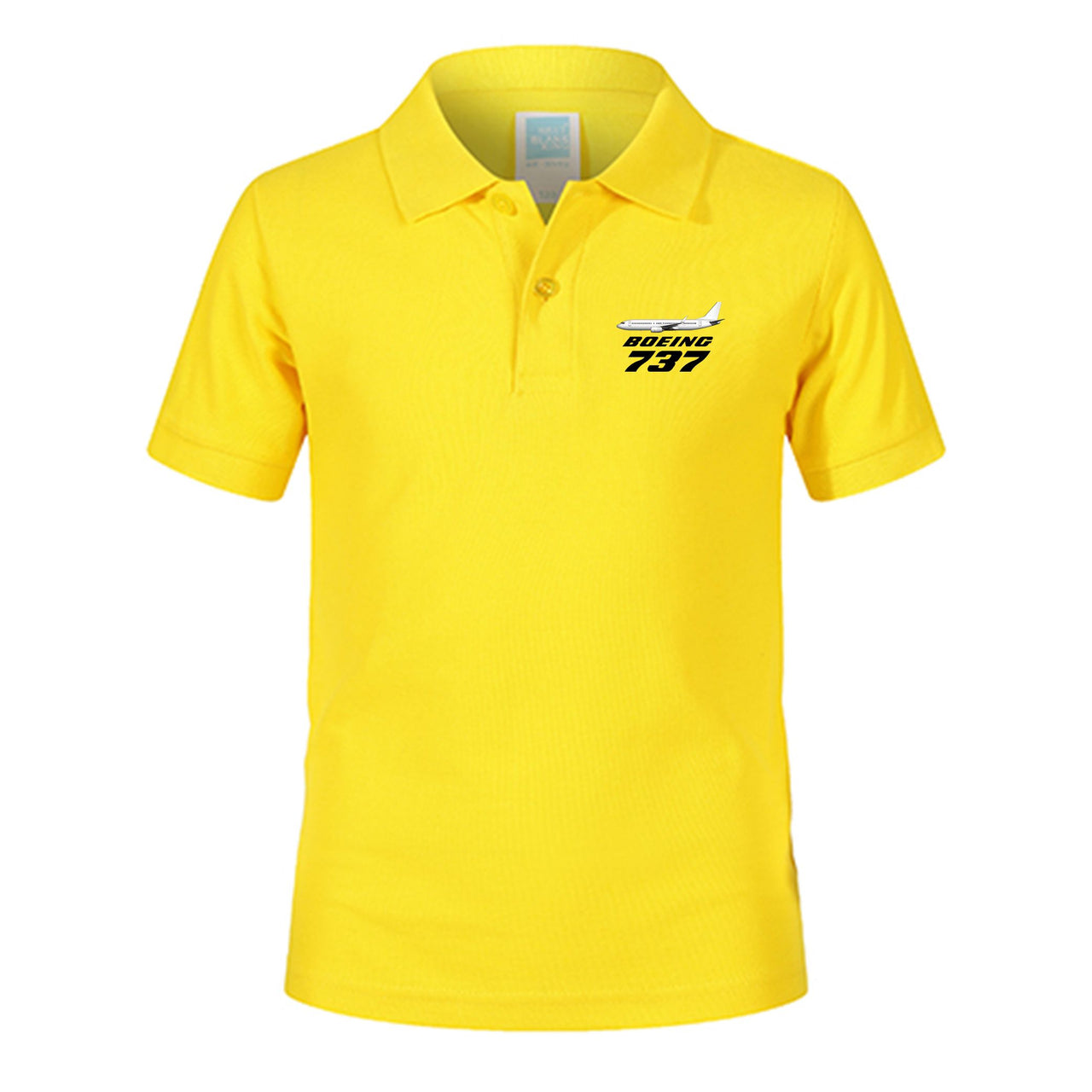 The Boeing 737 Designed Children Polo T-Shirts