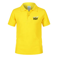 Thumbnail for The Boeing 737 Designed Children Polo T-Shirts