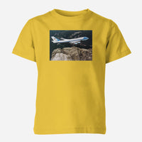 Thumbnail for Cruising United States Of America Boeing 747 Designed Children T-Shirts