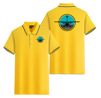 Thumbnail for Cessna & Gyro Designed Stylish Polo T-Shirts (Double-Side)