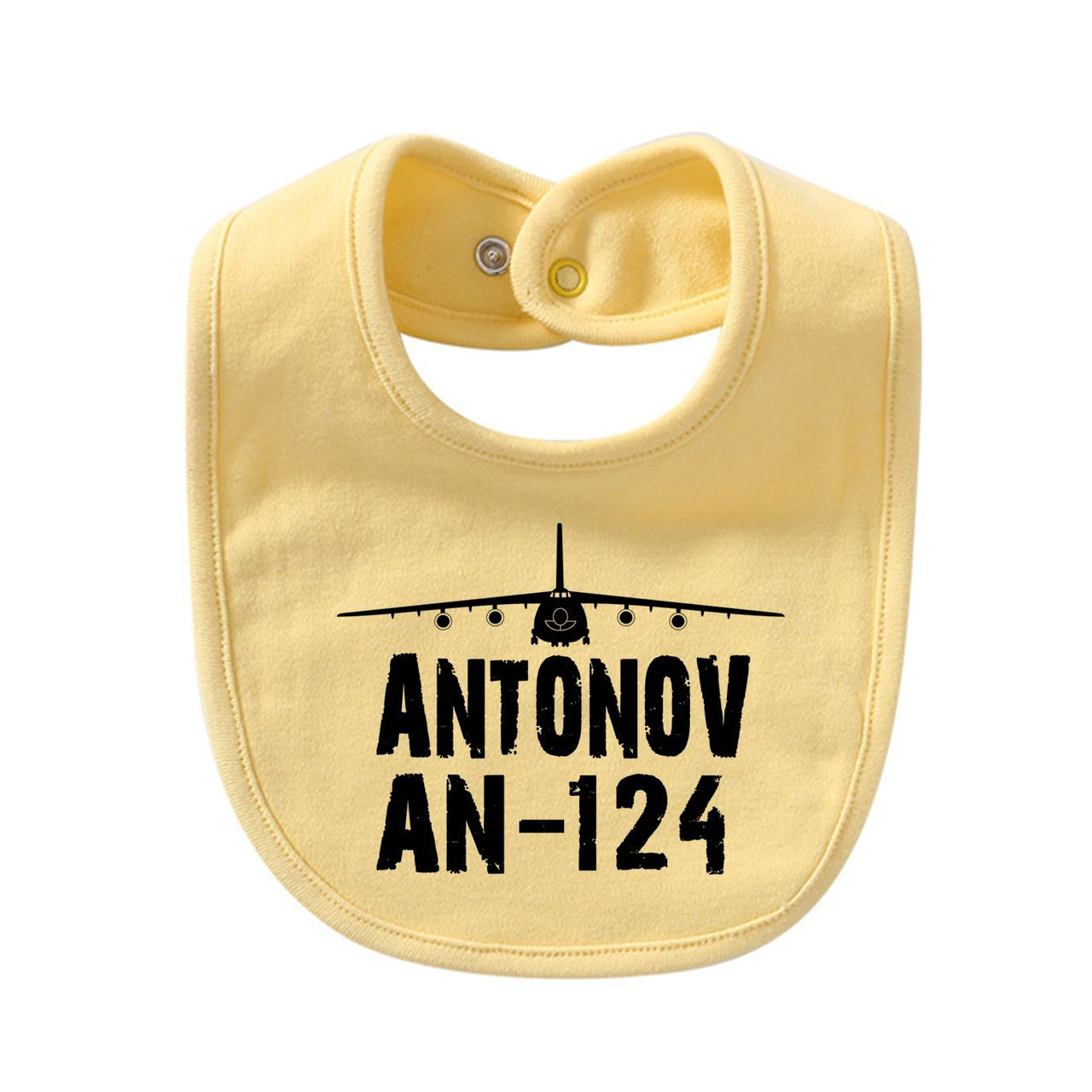 Antonov AN-124 & Plane Designed Baby Saliva & Feeding Towels