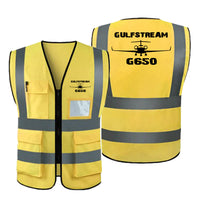 Thumbnail for Gulfstream G650 & Plane Designed Reflective Vests