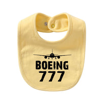 Thumbnail for Boeing 777 & Plane Designed Baby Saliva & Feeding Towels