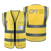 Thumbnail for CPT & 4 Lines Designed Reflective Vests