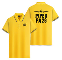 Thumbnail for Piper PA28 & Plane Designed Stylish Polo T-Shirts (Double-Side)