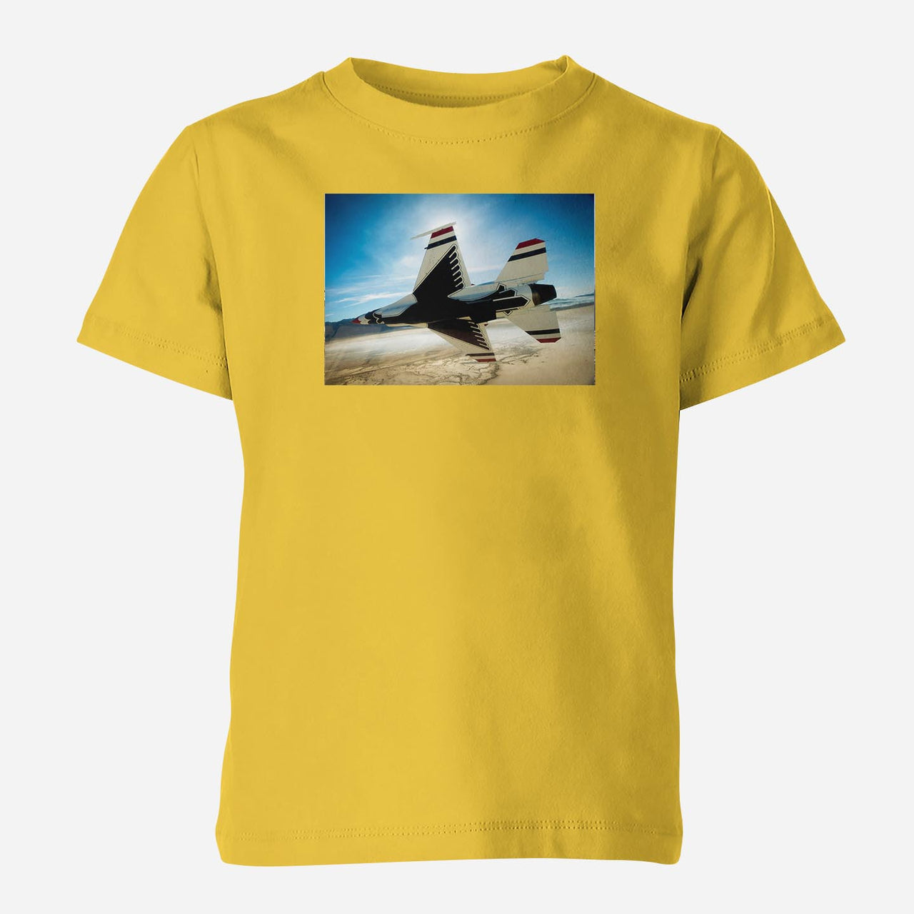 Turning Right Fighting Falcon F16 Designed Children T-Shirts