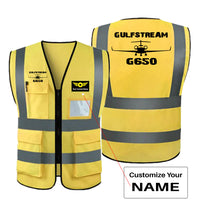 Thumbnail for Gulfstream G650 & Plane Designed Reflective Vests