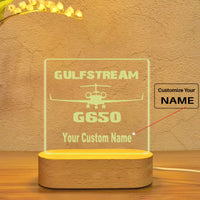 Thumbnail for Gulfstream G650 & Plane Designed Night Lamp