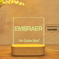 Thumbnail for Embraer & Text Designed Night Lamp