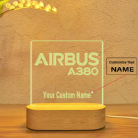 Thumbnail for Airbus A380 & Text Designed Night Lamp