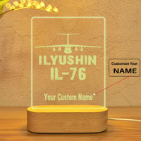 Thumbnail for ILyushin IL-76 & Plane Designed Night Lamp