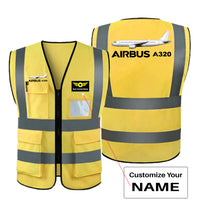 Thumbnail for The Airbus A320 Designed Reflective Vests