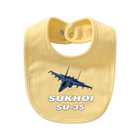 Thumbnail for The Sukhoi SU-35 Designed Baby Saliva & Feeding Towels