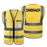 Thumbnail for Embraer & Text Designed Reflective Vests