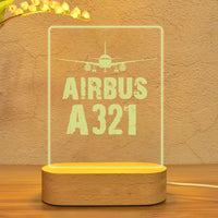 Thumbnail for Airbus A321 & Plane Designed Night Lamp