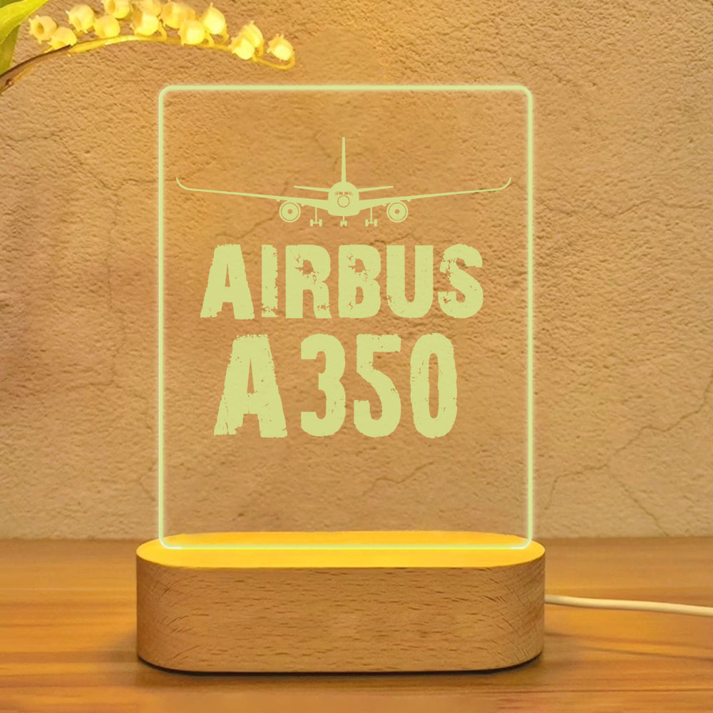 Airbus A350 & Plane Designed Night Lamp