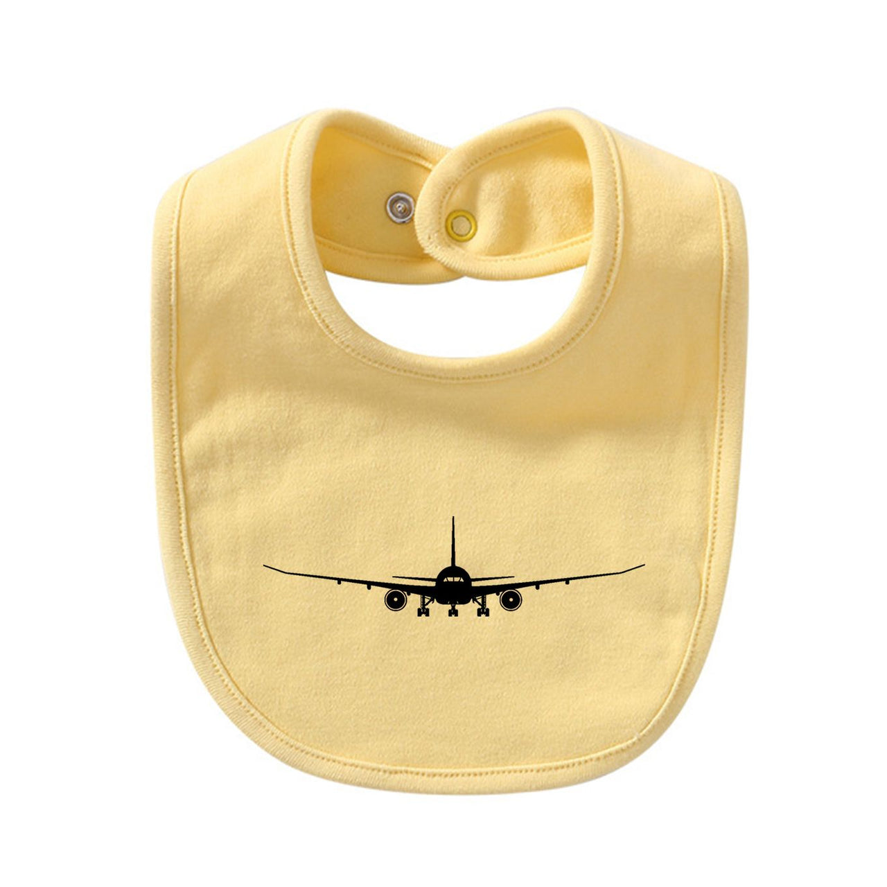 Boeing 787 Silhouette Designed Baby Saliva & Feeding Towels