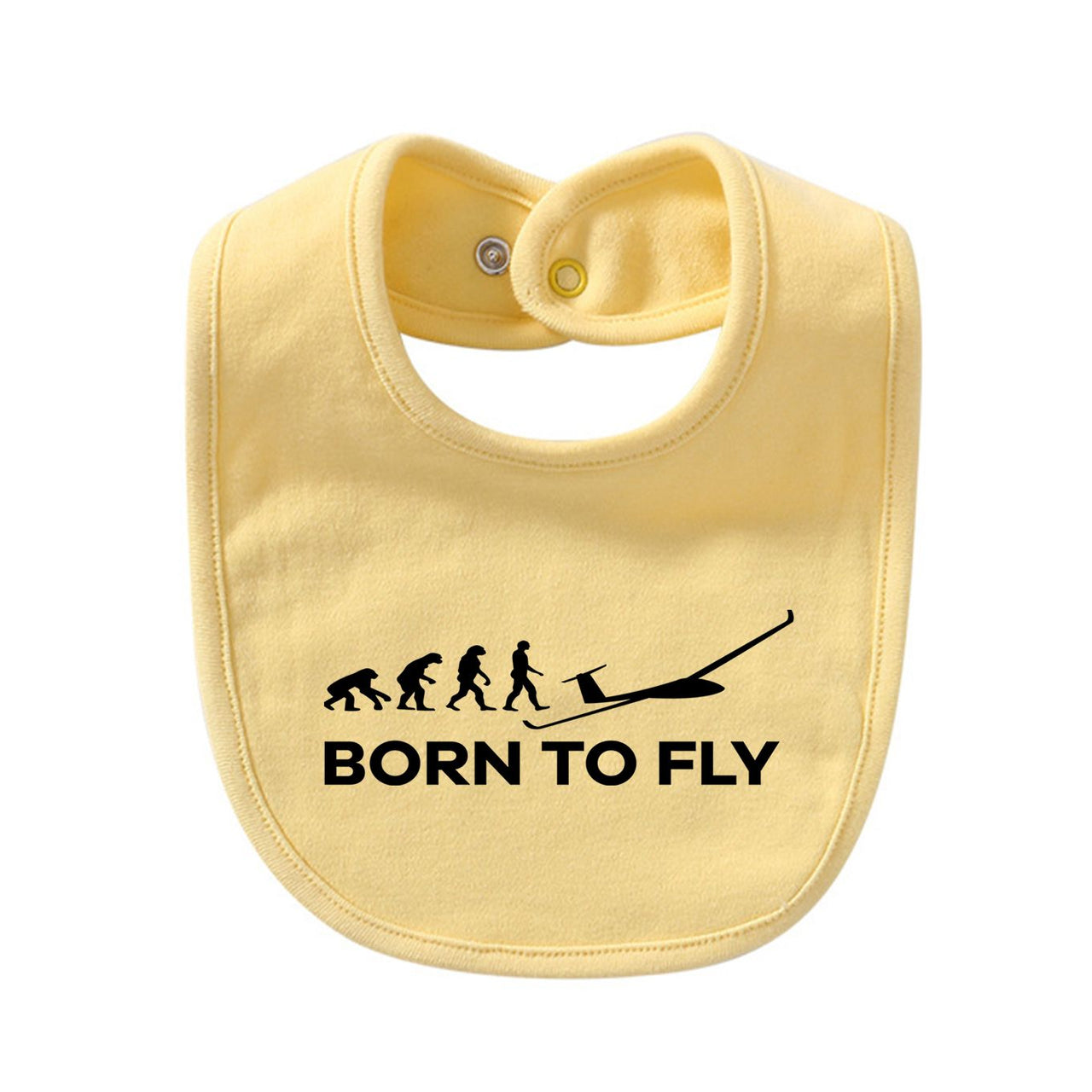 Born To Fly Glider Designed Baby Saliva & Feeding Towels